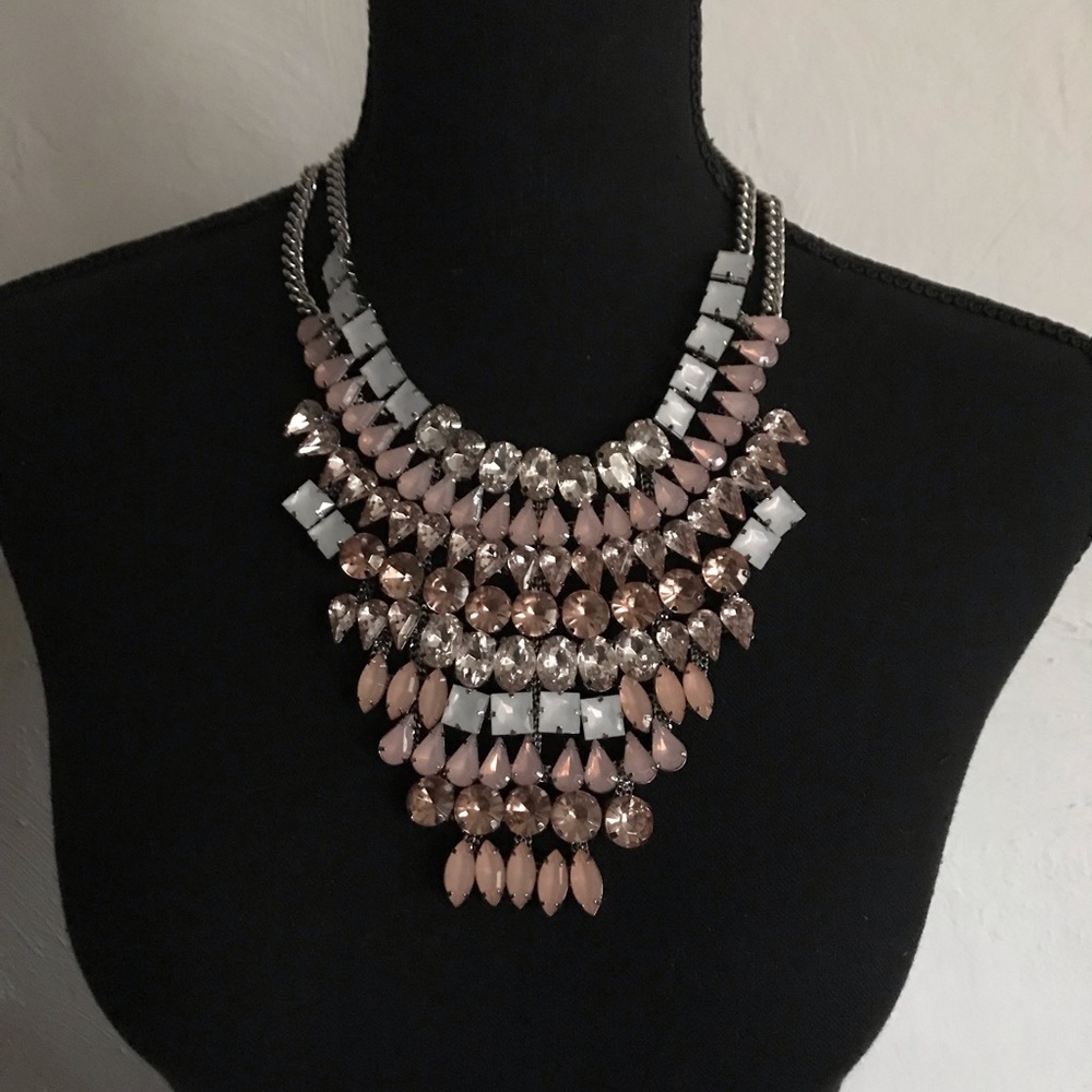 Banana Republic Jewel Statement Necklace (New)